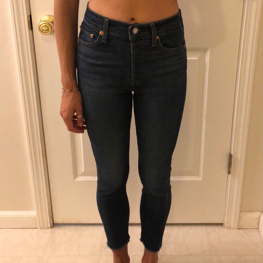 Wedgie Skinny Jeans